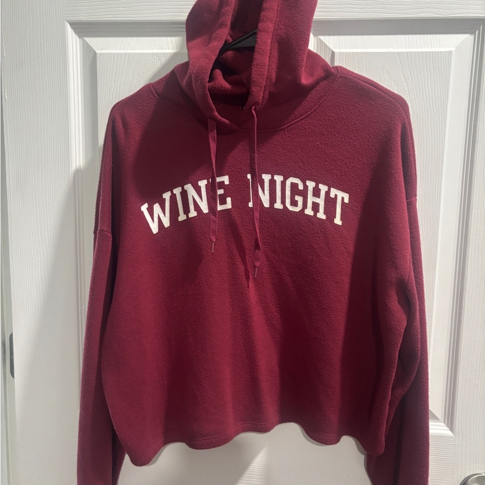 Modern Lux Burgundy Cowl Neck Sweater